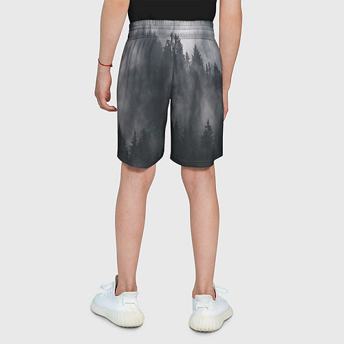 Детские шорты Лес / 3D-принт – фото 4