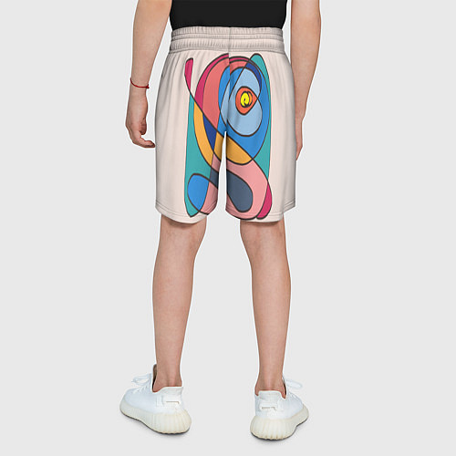 Детские шорты Абстракция полет фантазии / 3D-принт – фото 4