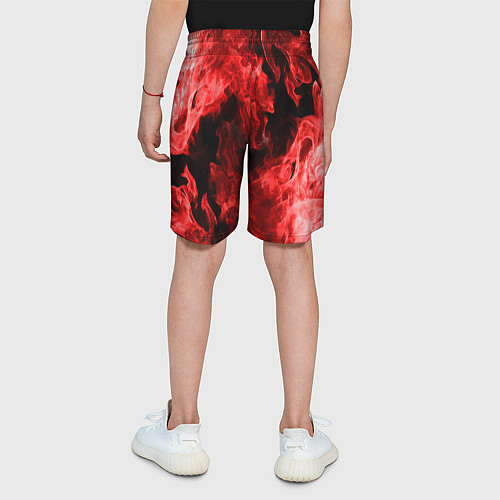 Детские шорты BMW FIRE / 3D-принт – фото 4