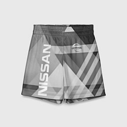 Шорты детские NISSAN, цвет: 3D-принт