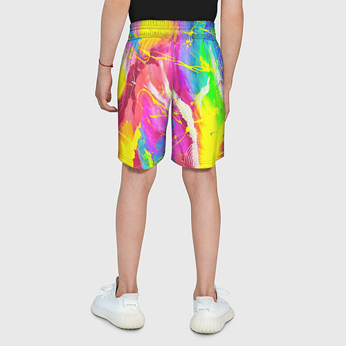 Детские шорты ТИ-ДАЙ / 3D-принт – фото 4