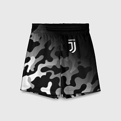 Шорты детские JUVENTUS ЮВЕНТУС, цвет: 3D-принт