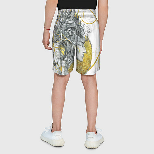 Детские шорты Мечты города / 3D-принт – фото 4