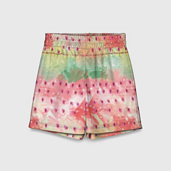 Шорты детские Бархатный арбуз, цвет: 3D-принт