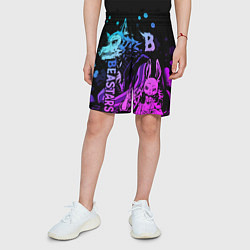 Шорты детские BEASTARS, Легоши и Хару, цвет: 3D-принт — фото 2