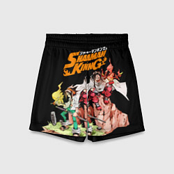 Шорты детские Шаман Кинг Ремейк аниме, цвет: 3D-принт