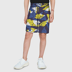 Шорты детские Пятна, цвет: 3D-принт — фото 2