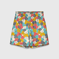 Шорты детские Спорт, цвет: 3D-принт