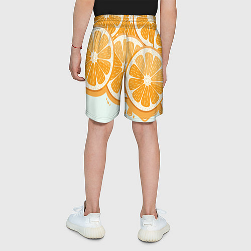Детские шорты АПЕЛЬСИН ORANGE / 3D-принт – фото 4