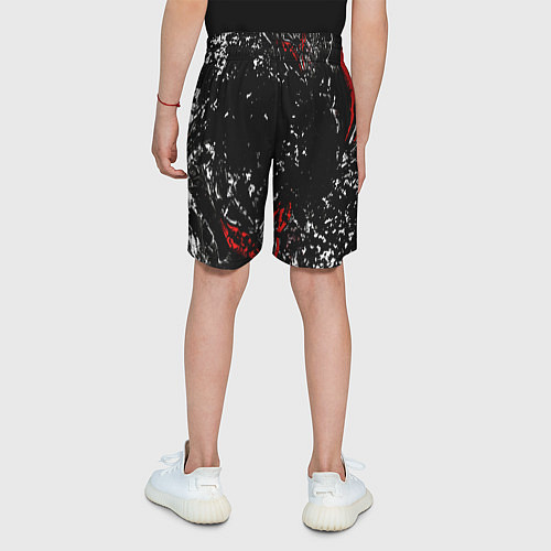 Детские шорты Берсерк Черная маска / 3D-принт – фото 4