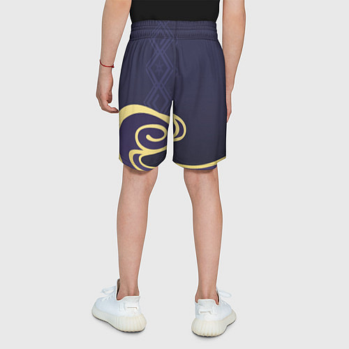 Детские шорты КОСТЮМ КАМИСАТО АЯКИ / 3D-принт – фото 4