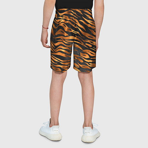 Детские шорты В шкуре тигра / 3D-принт – фото 4