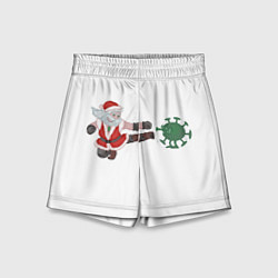 Детские шорты Дед Мороз Против Вируса