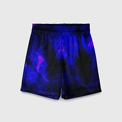 Шорты детские Purple Tie-Dye, цвет: 3D-принт