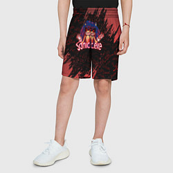 Шорты детские Sonic Exe Супер, супер, цвет: 3D-принт — фото 2