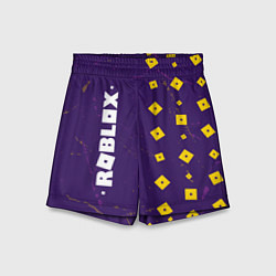 Шорты детские ROBLOX Минимал, цвет: 3D-принт
