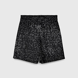 Шорты детские Пиксельный паттерн Минимализм, цвет: 3D-принт