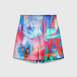 Шорты детские Fashion floral pattern, цвет: 3D-принт