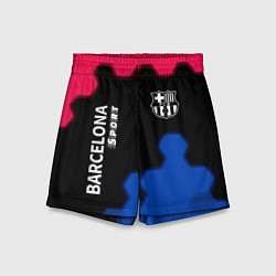 Шорты детские BARCELONA Sport - Графика, цвет: 3D-принт