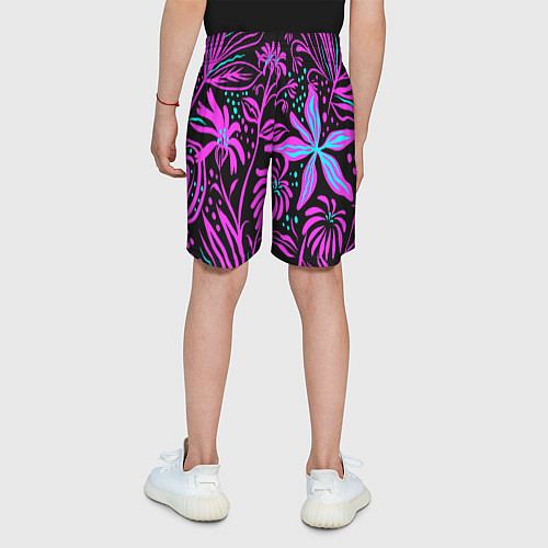 Детские шорты Цветочная композиция Fashion trend / 3D-принт – фото 4
