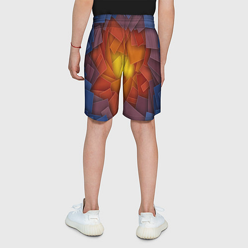 Детские шорты Личный лабиринт / 3D-принт – фото 4