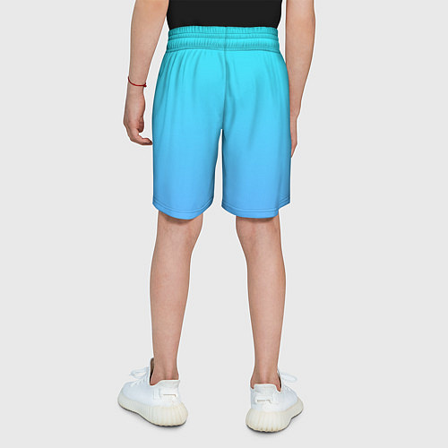 Детские шорты Fall Guy blue / 3D-принт – фото 4