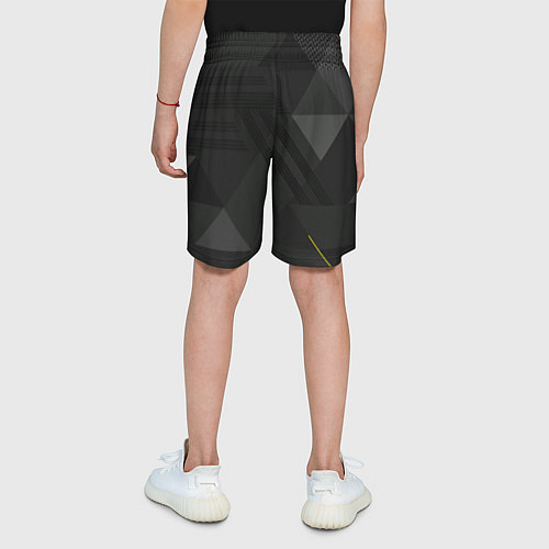 Детские шорты Porsche - logo / 3D-принт – фото 4