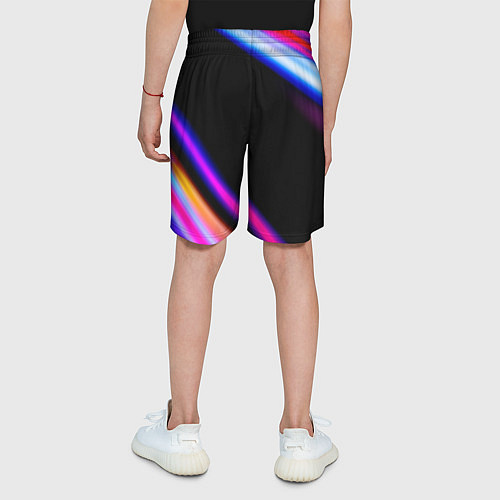 Детские шорты Land Rover speed lights / 3D-принт – фото 4