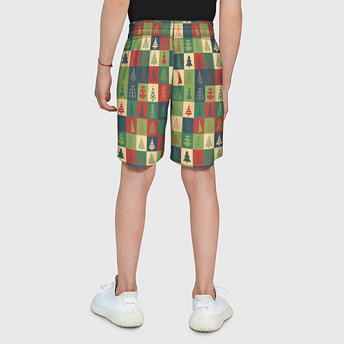 Детские шорты Здравствуй ёлка Новый год / 3D-принт – фото 4