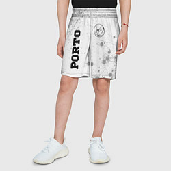 Шорты детские Porto sport на светлом фоне: надпись, символ, цвет: 3D-принт — фото 2