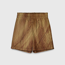Шорты детские Деревянная текстура, цвет: 3D-принт