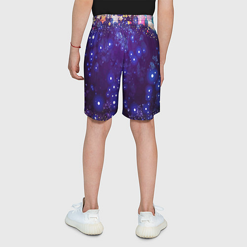 Детские шорты Звездочки - космическое небо / 3D-принт – фото 4
