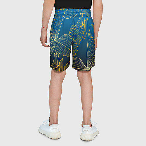 Детские шорты Vanguard floral pattern / 3D-принт – фото 4