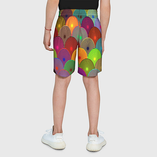 Детские шорты Multicolored circles / 3D-принт – фото 4