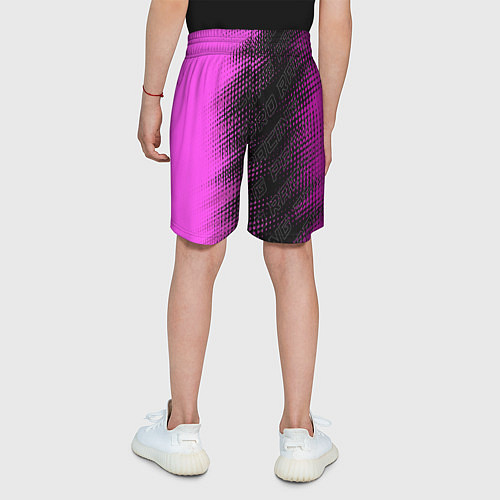 Детские шорты Mazda pro racing: по-вертикали / 3D-принт – фото 4