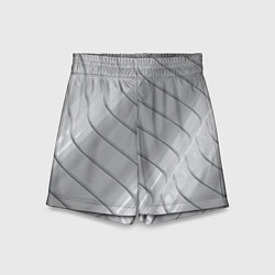 Шорты детские Металлическое покрытие, цвет: 3D-принт