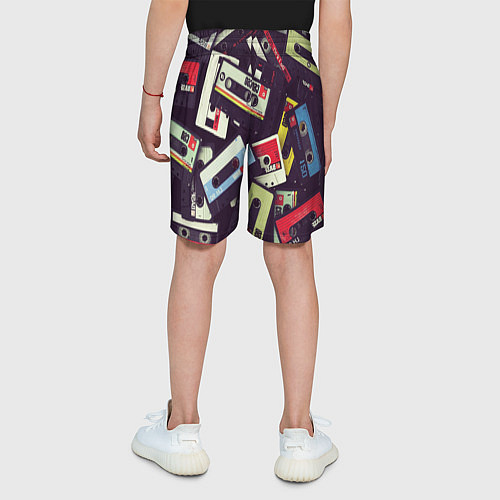 Детские шорты Кассета 90-е / 3D-принт – фото 4