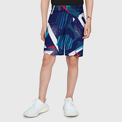 Шорты детские Текстурный грандж, цвет: 3D-принт — фото 2