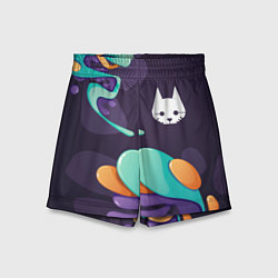 Шорты детские Stray graffity splash, цвет: 3D-принт