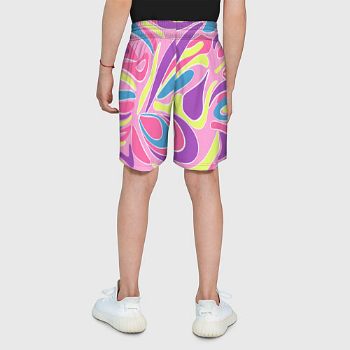 Детские шорты Barbie Totally Hair - ретро костюм / 3D-принт – фото 4