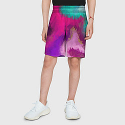 Шорты детские Pinky spirit, цвет: 3D-принт — фото 2