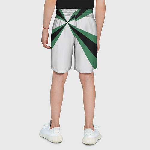 Детские шорты Железнодорожные войска / 3D-принт – фото 4