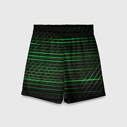 Шорты детские Green abstract texture, цвет: 3D-принт