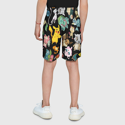 Детские шорты Пикачу и другие покемоны / 3D-принт – фото 4