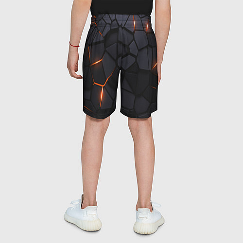 Детские шорты Renault - плиты с эффектом свечения / 3D-принт – фото 4