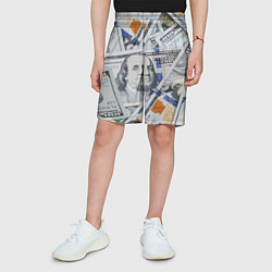 Шорты детские Сто зеленых, цвет: 3D-принт — фото 2