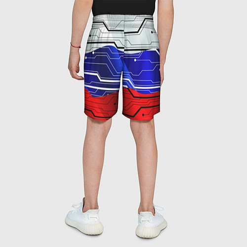 Детские шорты Символика: русский хакер / 3D-принт – фото 4