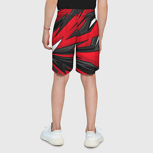 Детские шорты Red sport - honda / 3D-принт – фото 4