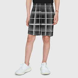 Шорты детские Кубический каркас, цвет: 3D-принт — фото 2