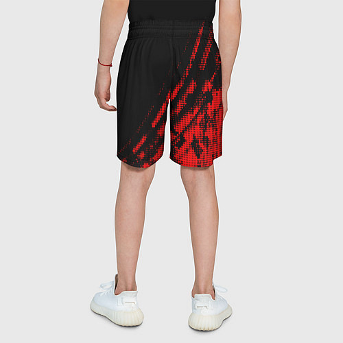 Детские шорты Volkswagen sport grunge / 3D-принт – фото 4